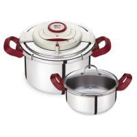 Clipso+ Precision Düdüklü Tencere Seti - 4.5 L ve 6 L TEFAL 