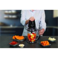 MasterChop Powelix Maxi 4 Bıçaklı Siyah Rondo ve Doğrayıcı