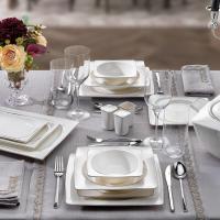 Schafer Glamor Pure Yemek Takımı-60 Parça-Platin