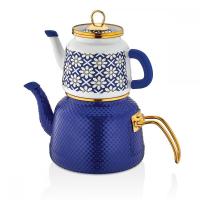 Schafer Glaze Çaydanlık 4 Prç Lacivert