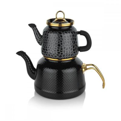 Schafer Glaze Çaydanlık 4 Prç Siyah