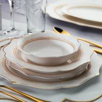 Schafer Laura 60 Parça Altın 02 Yemek Takımı
