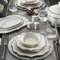 Schafer Sole Yemek Takımı 60 Prç Platin