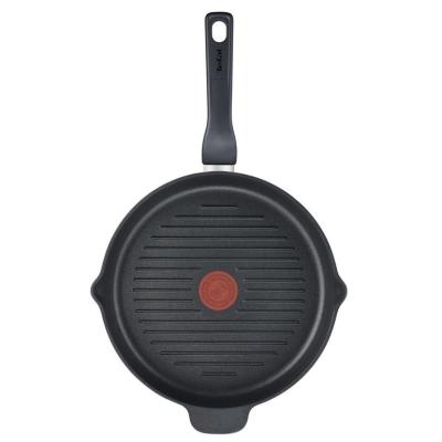 Titanyum 1X XL Force Difüzyon Tabanlı Yuvarlak Izgara Tava - 26 cm TEFAL